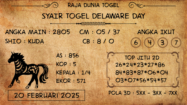 Prediksi Delaware Day